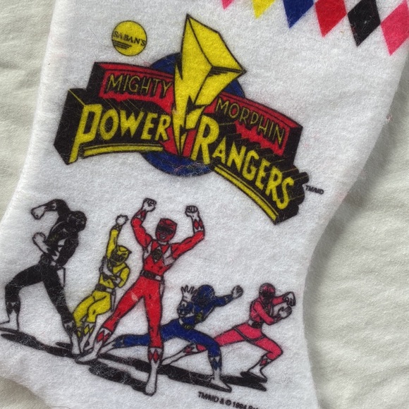 Mighty Morphin Power Rangers Stocking - Picture 2 of 3